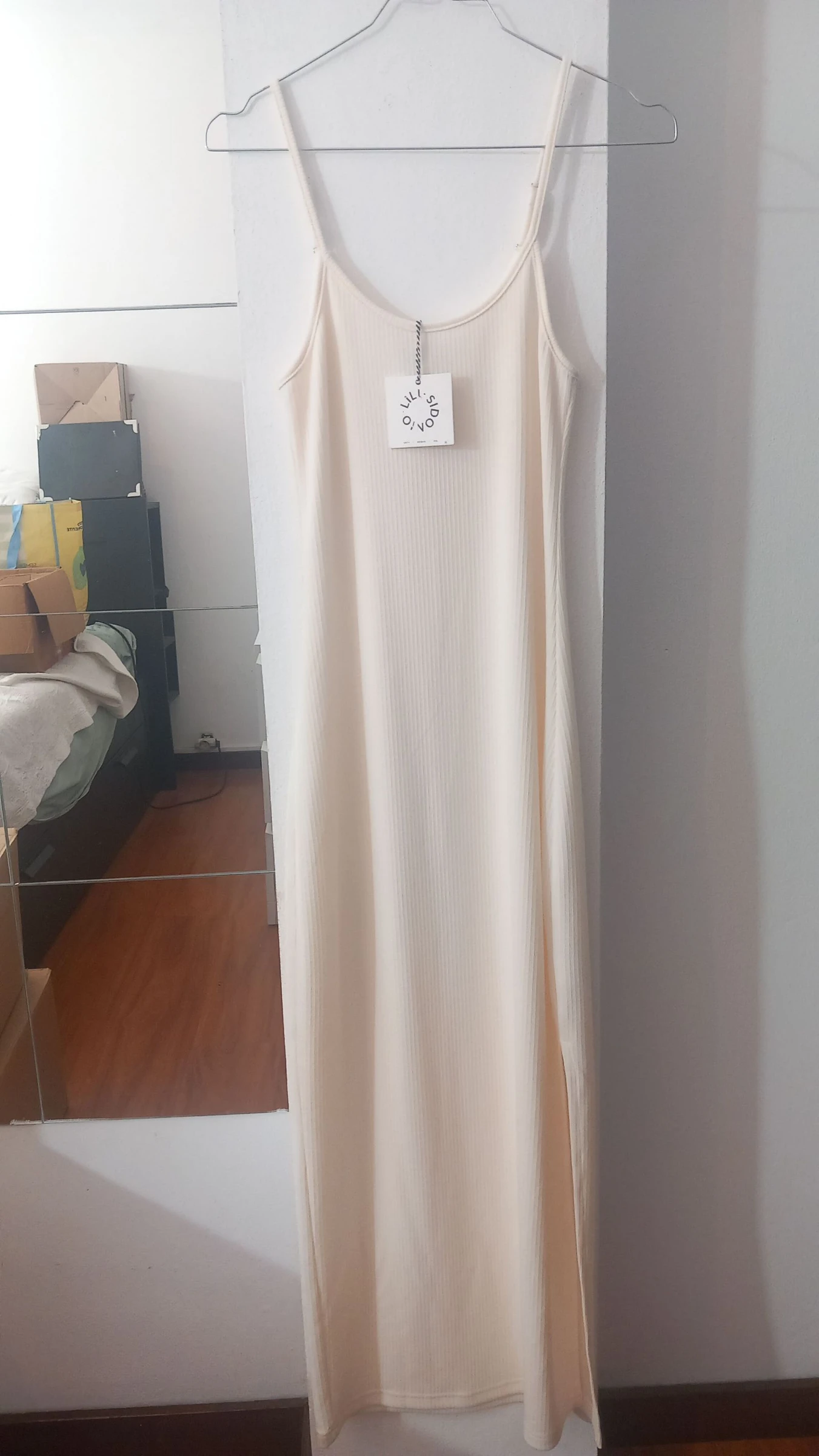 Robe longue côtelée Lili Sidonio neuve avec étiquette | Vestido comprido Novo